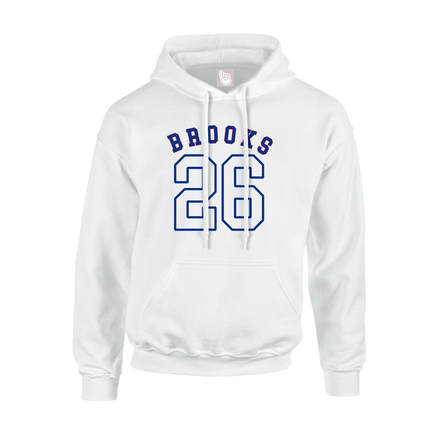 Hoodie — Shirsey Arch in White