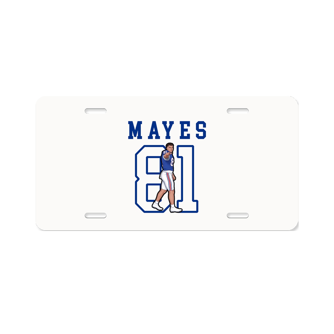 License Plate — Shirsey in Classic