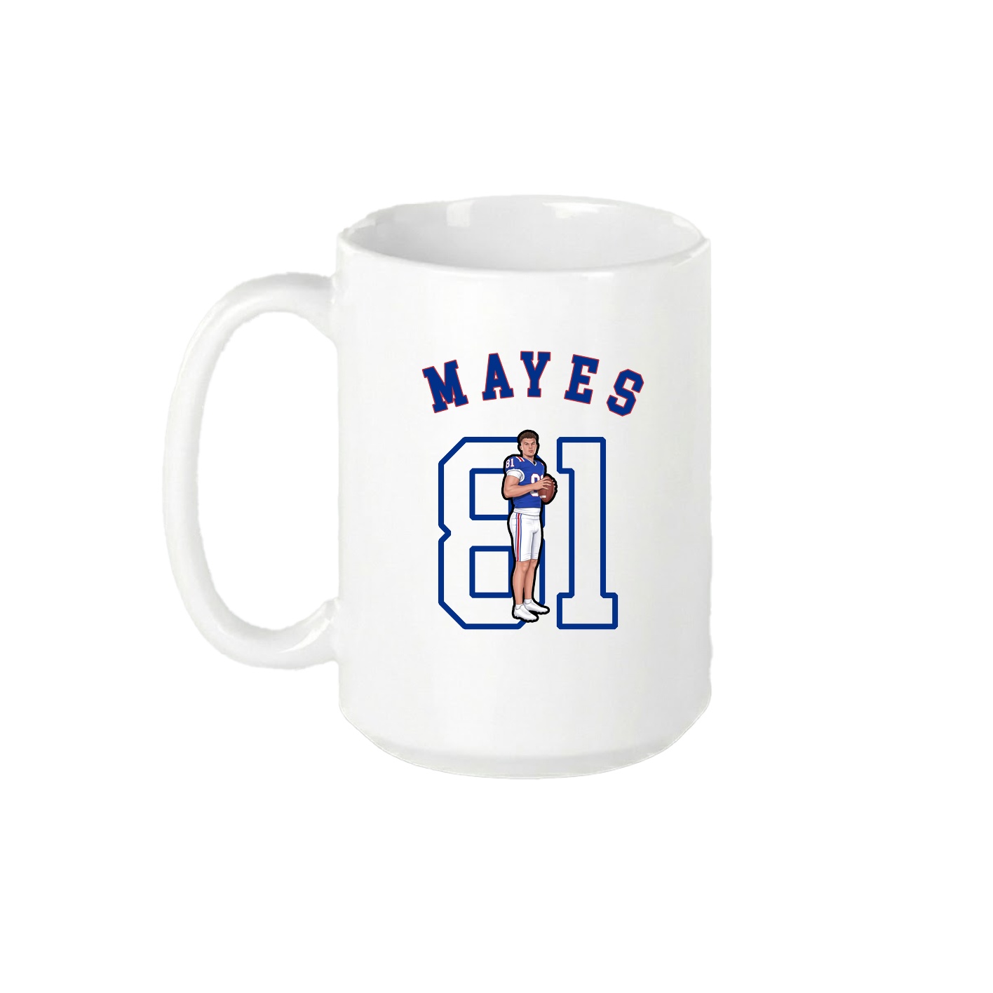 15oz Coffee Mug — Shirsey Arch in White