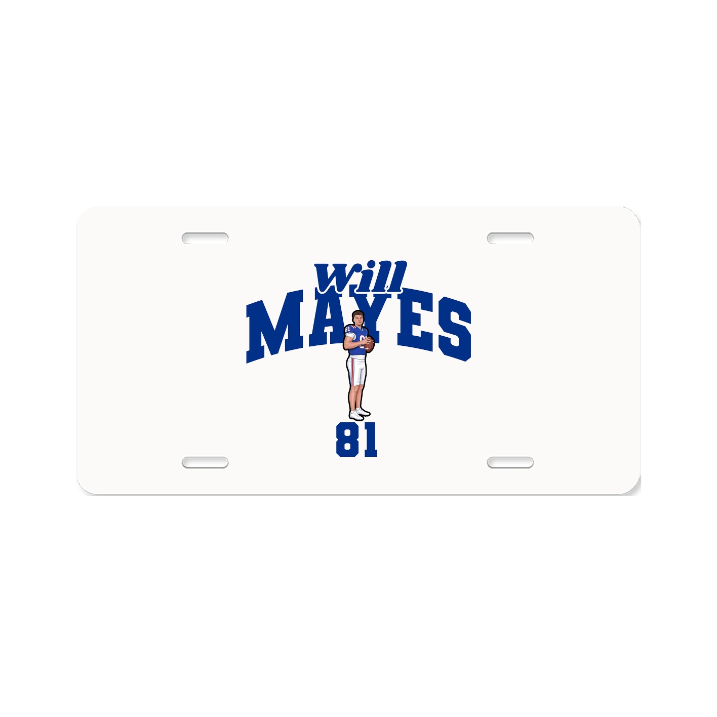 License Plate — Signature Arch in Classic