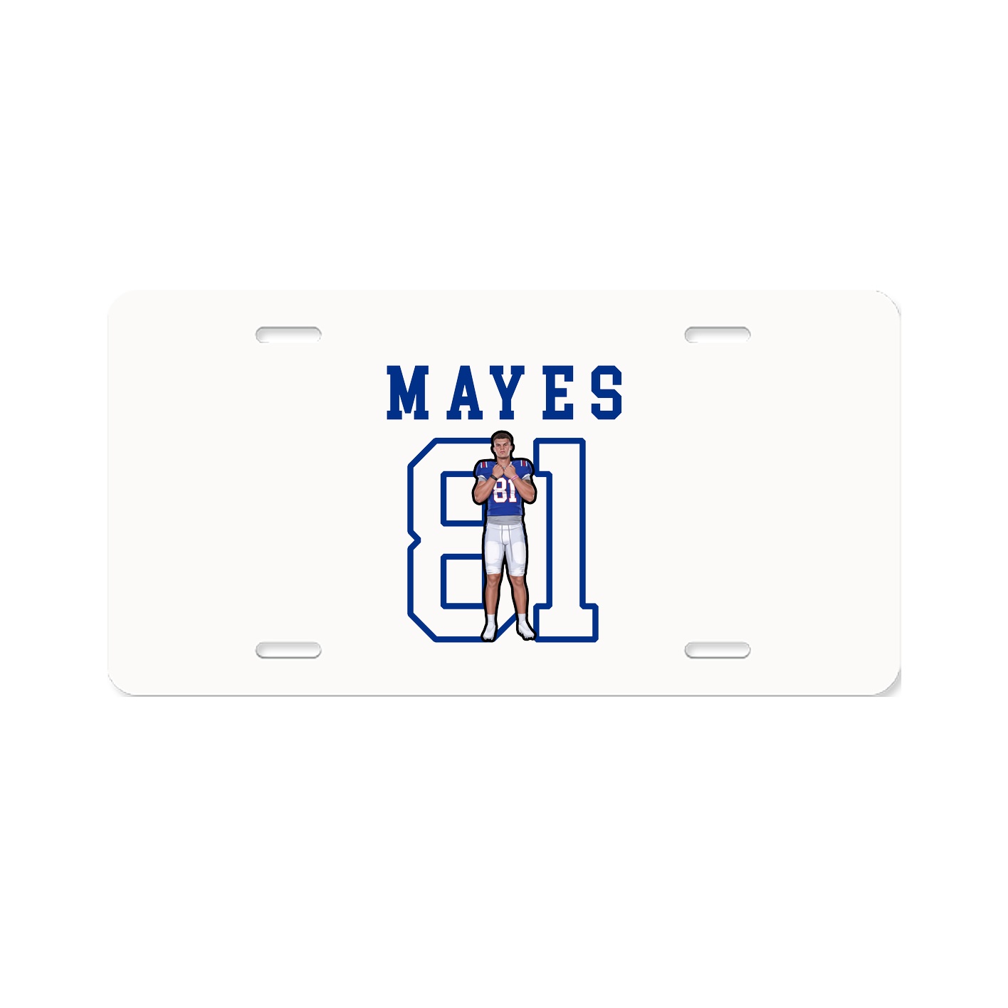 License Plate — Shirsey in Classic