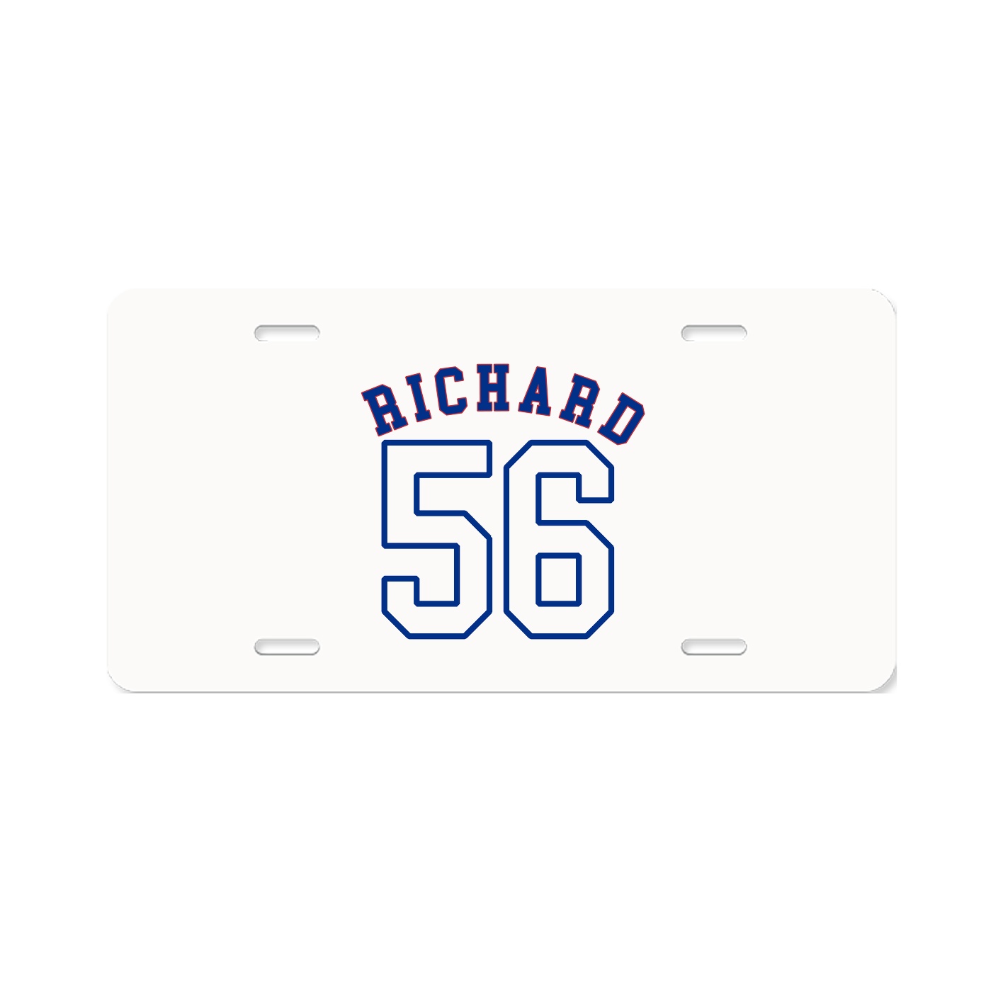 License Plate — Shirsey Arch in Classic