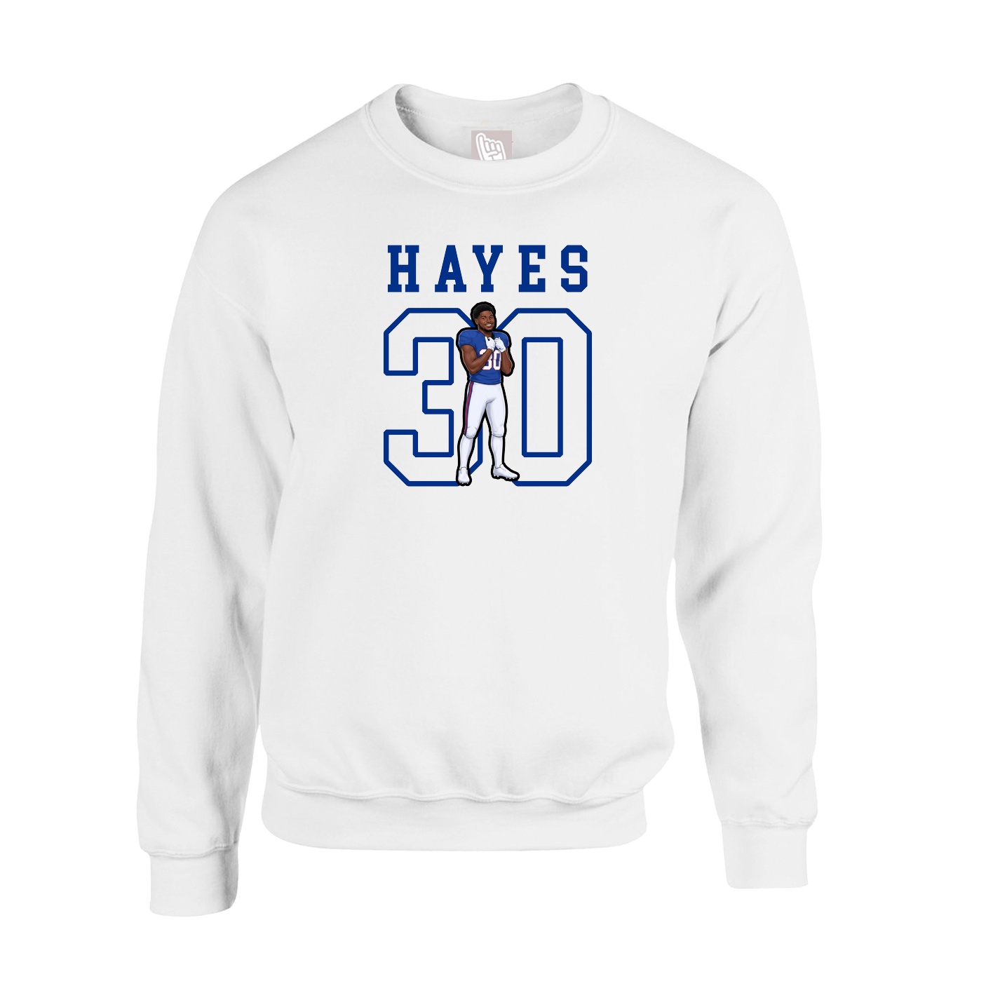 Fleece Crew — Shirsey in White