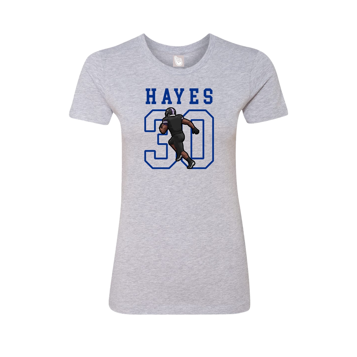 Fitted Women's Tee — Shirsey in Grey