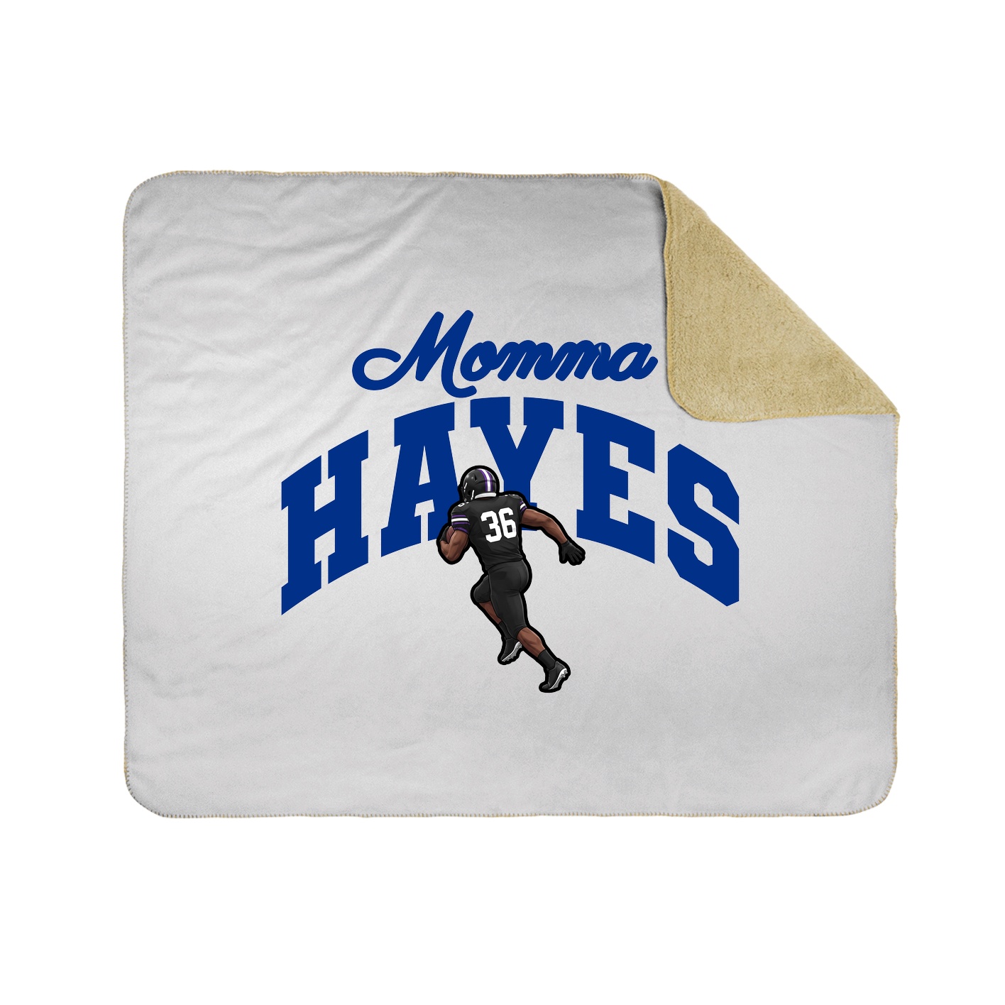 Throw Blanket — Mothers Day Arch in White