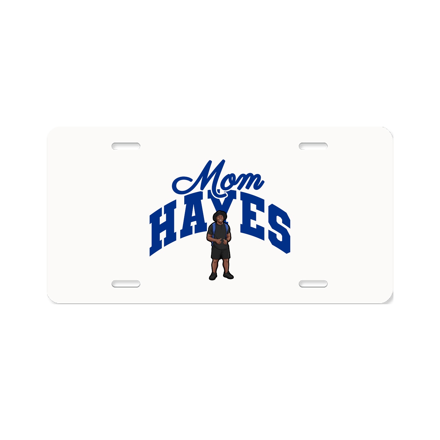 License Plate — Mothers Day Arch in Classic