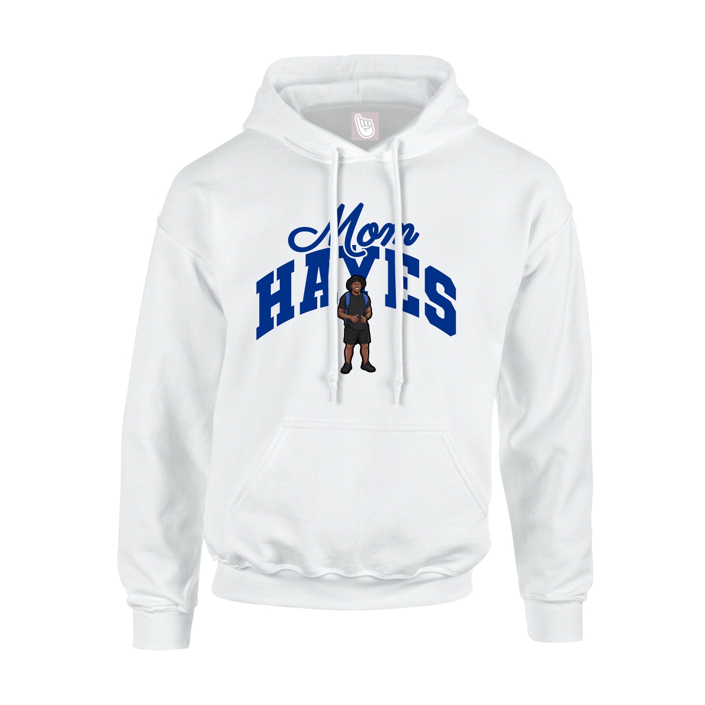 Hoodie — Mothers Day Arch in White