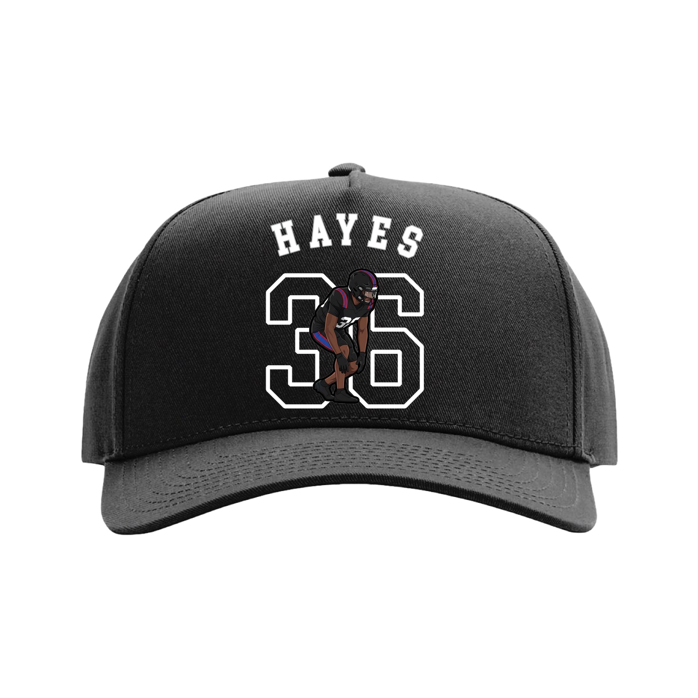 Full Fabric Five-Panel Champ Cap