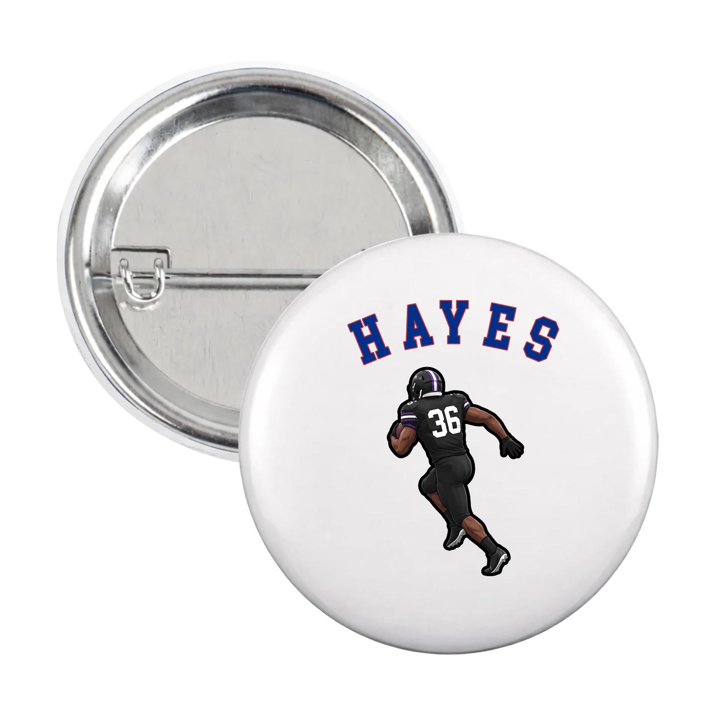 Game Day Button — Shirsey Arch in White