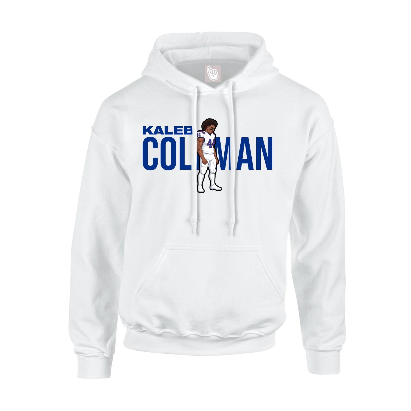 Hoodie — Player Name in White