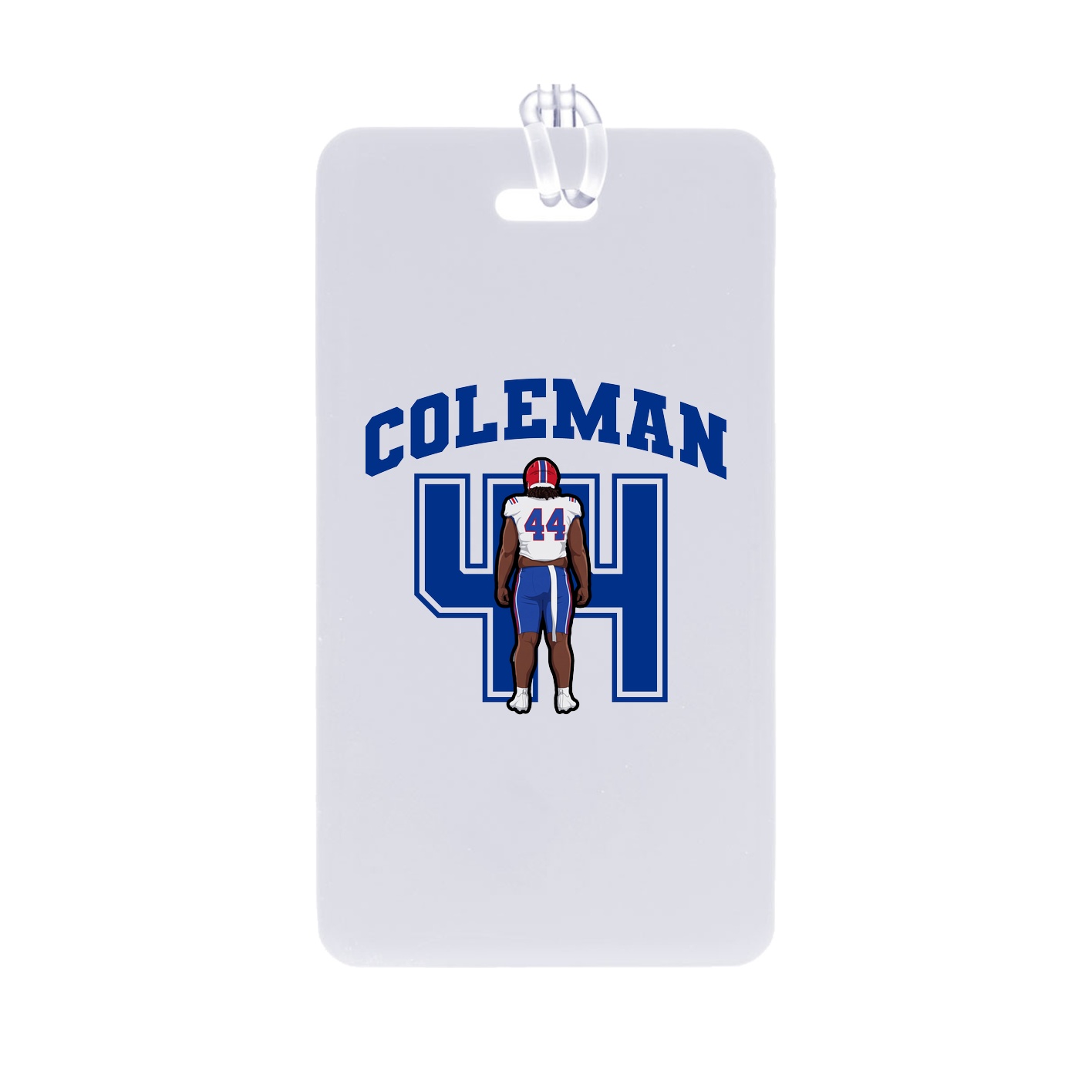 Bag Tag — Number in Classic