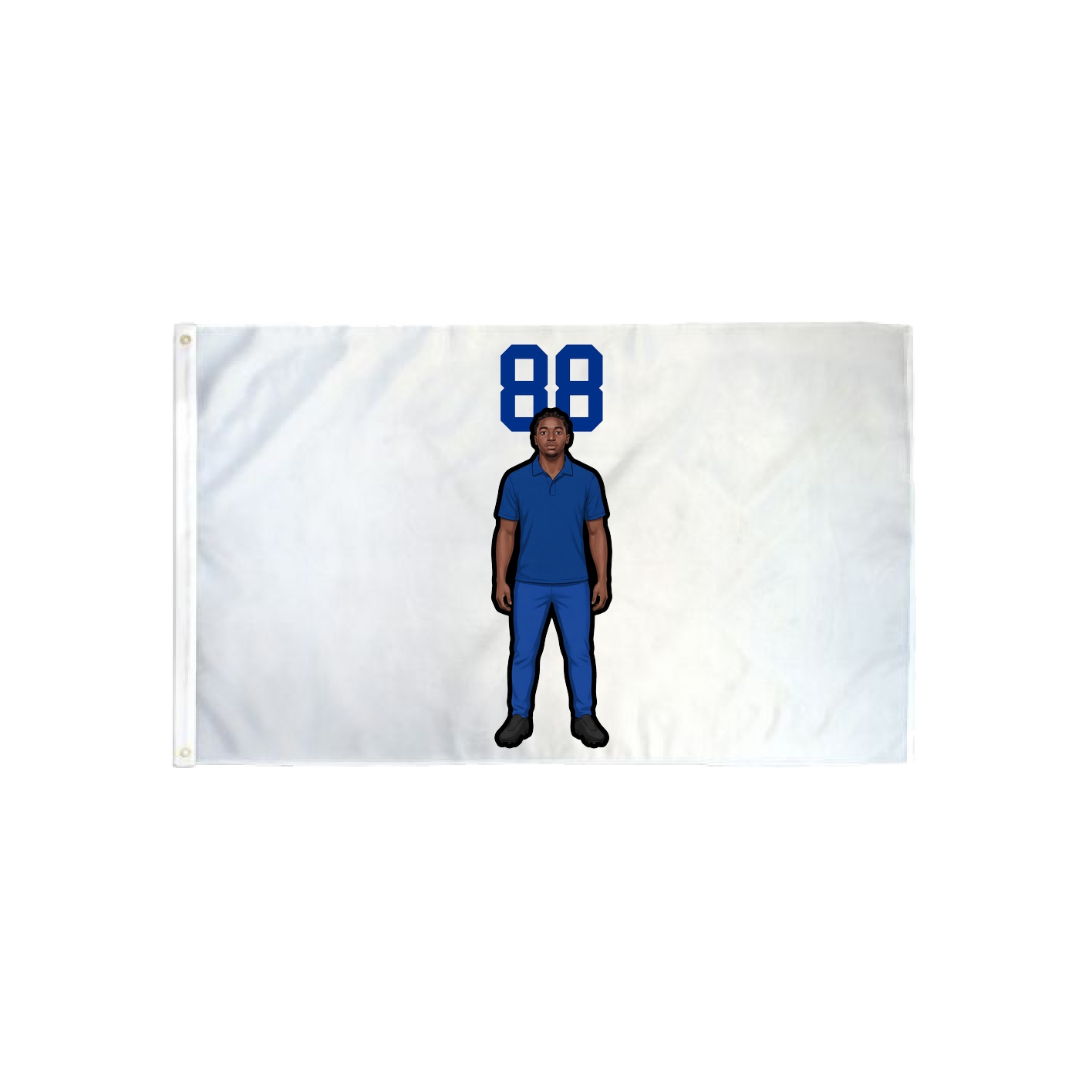 3x5 Flag — Number Top in Classic