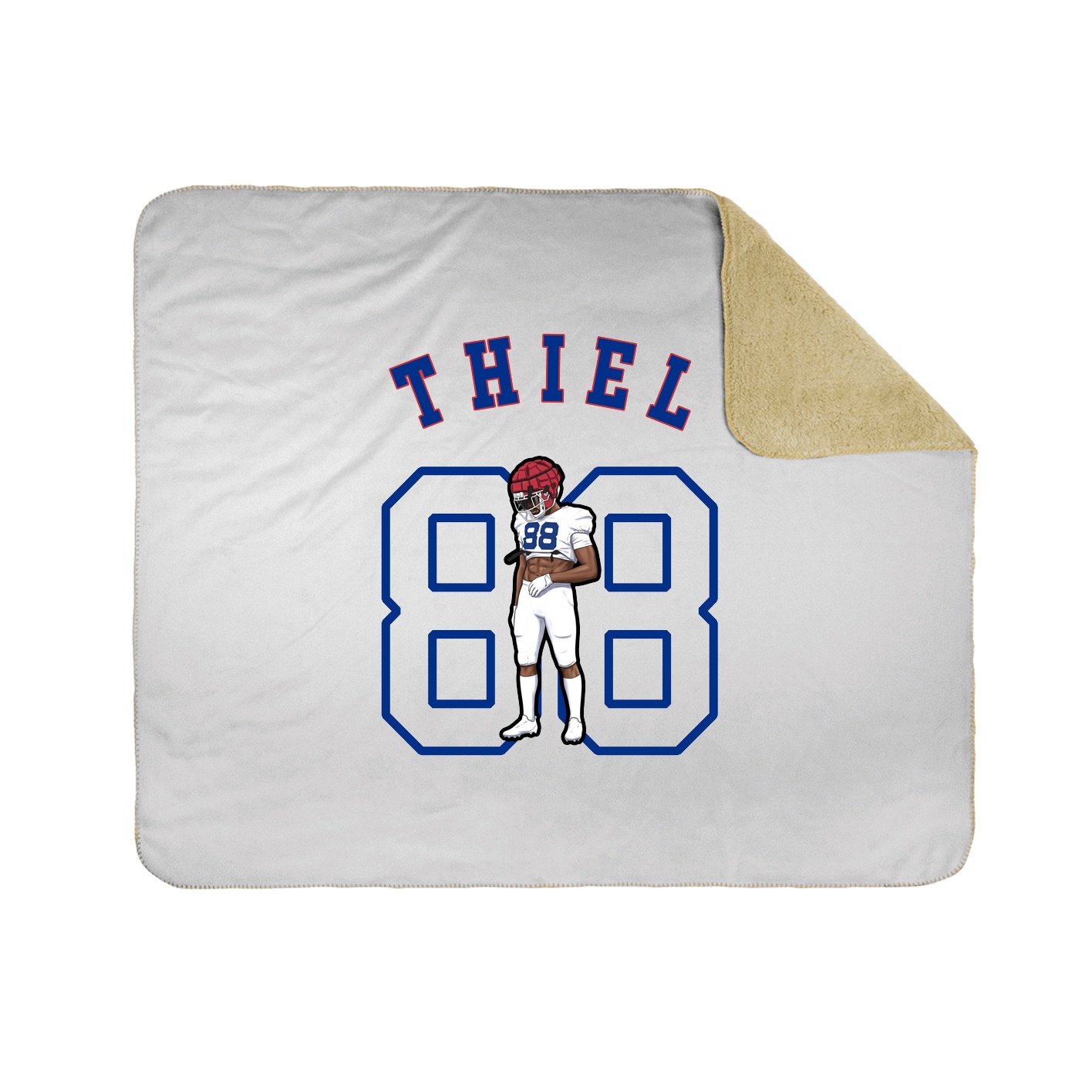 Throw Blanket — Shirsey Arch in White