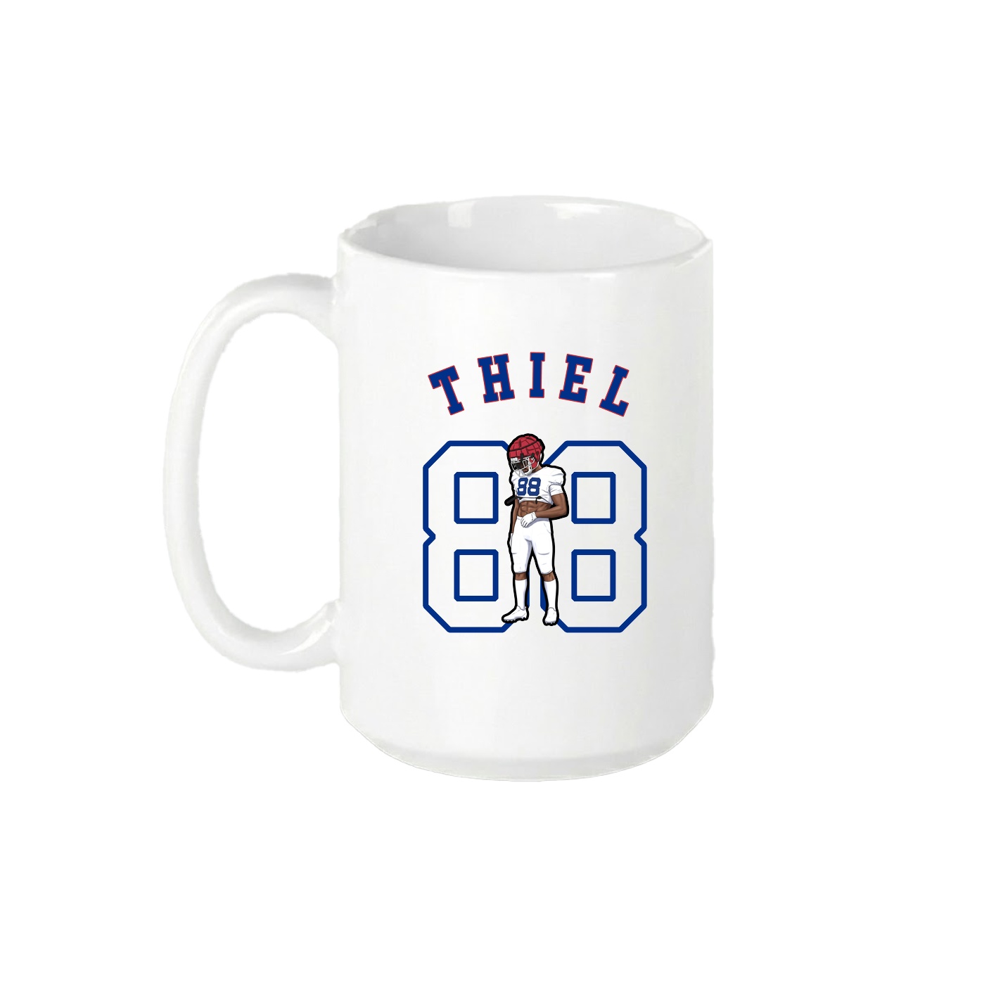 15oz Coffee Mug — Shirsey Arch in White