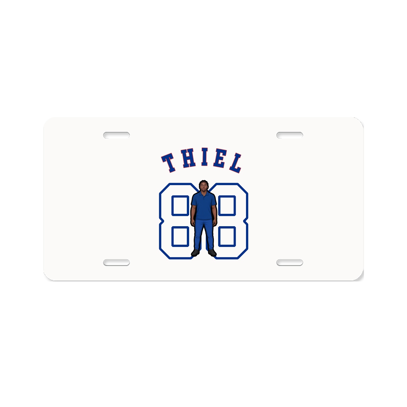 License Plate — Shirsey Arch in Classic