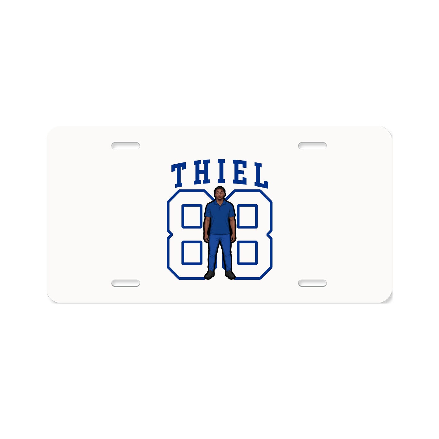 License Plate — Shirsey in Classic