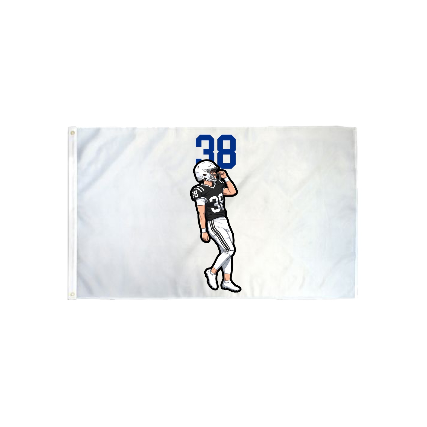 3x5 Flag — Number Top in Classic