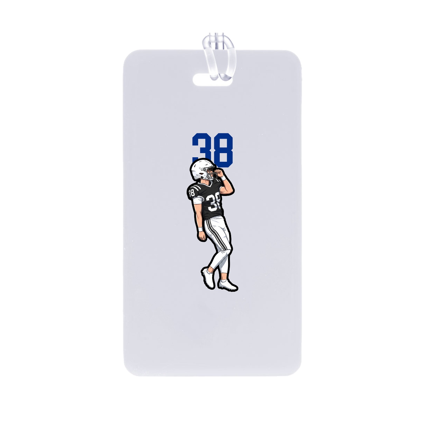 Bag Tag — Number Top in Classic
