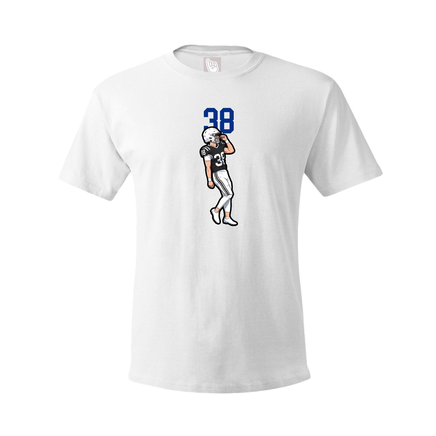 Tee — Number Top in White