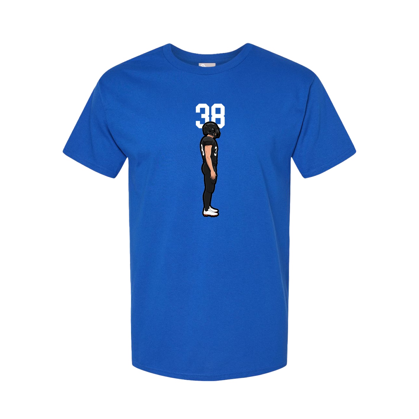 Tee — Number Top in Royal
