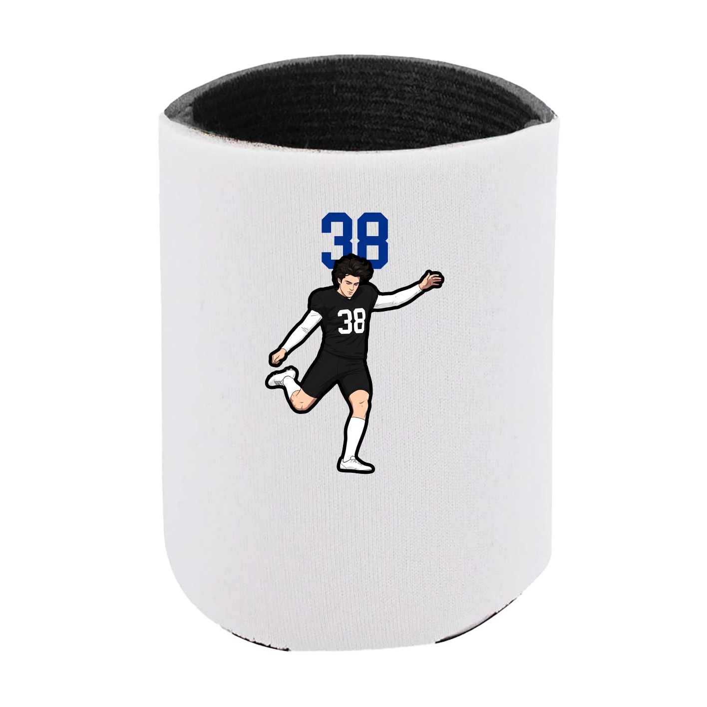 Can Holder — Number Top in White