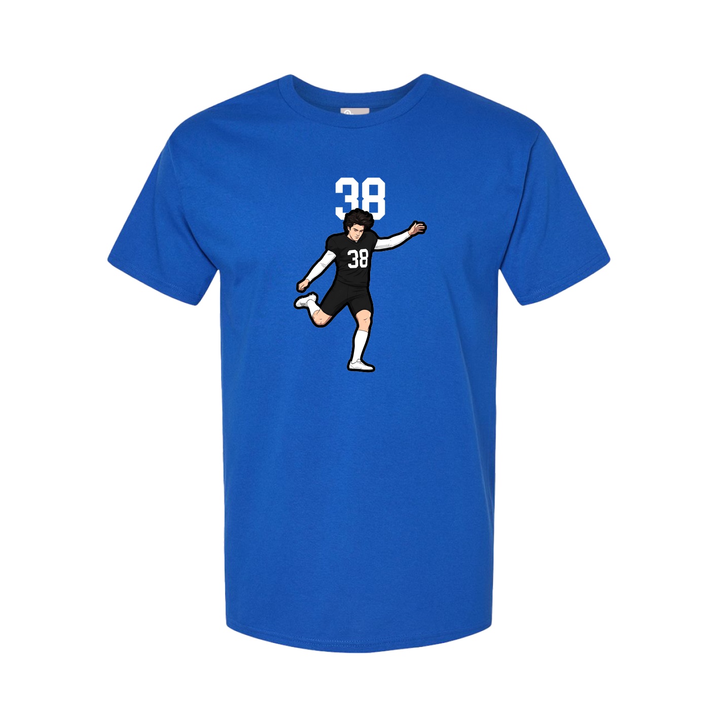 Tee — Number Top in Royal