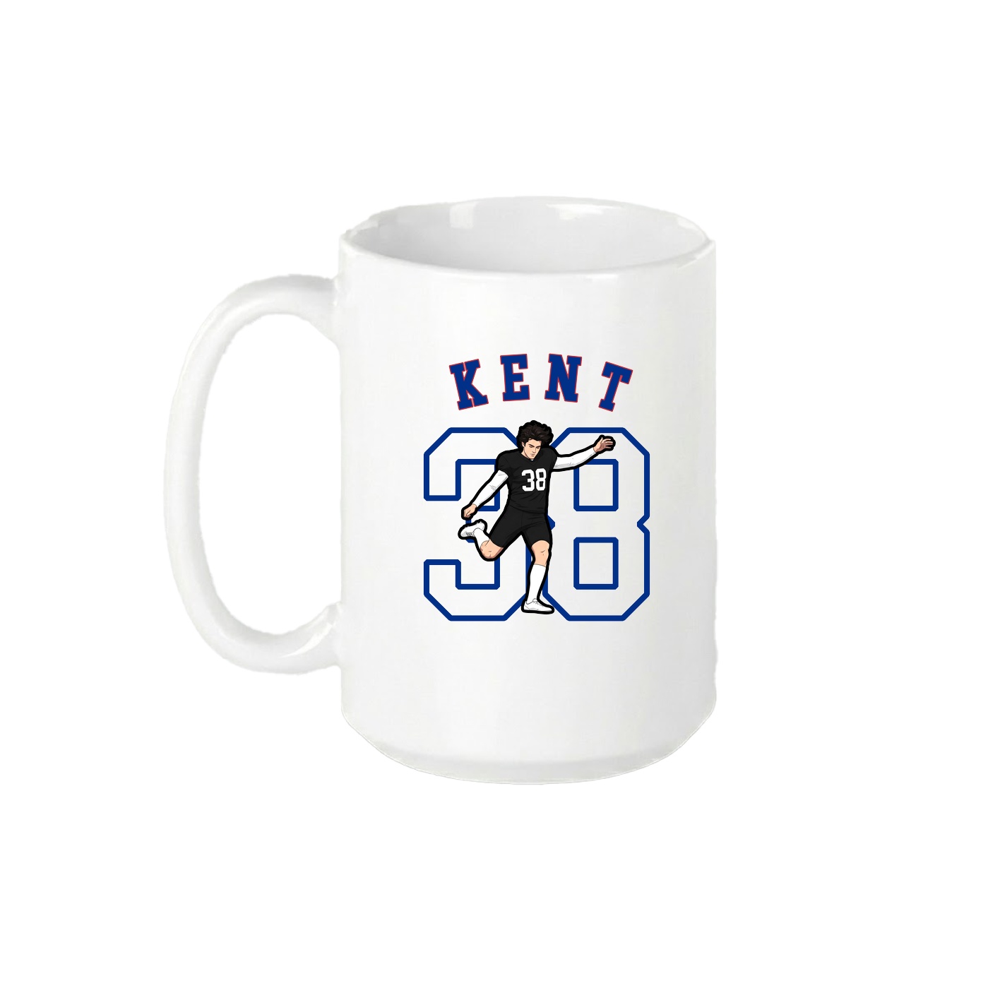 15oz Coffee Mug — Shirsey Arch in White