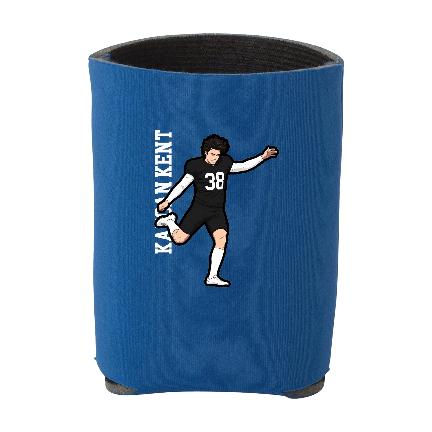 Can Holder — Name Vertical in Royal