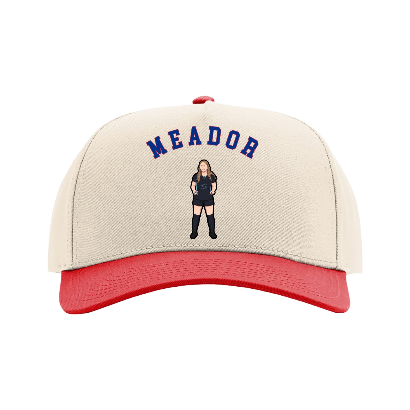 Full Fabric Five-Panel Champ Cap