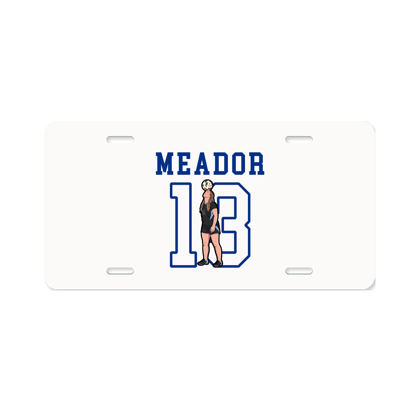 License Plate — Shirsey in Classic