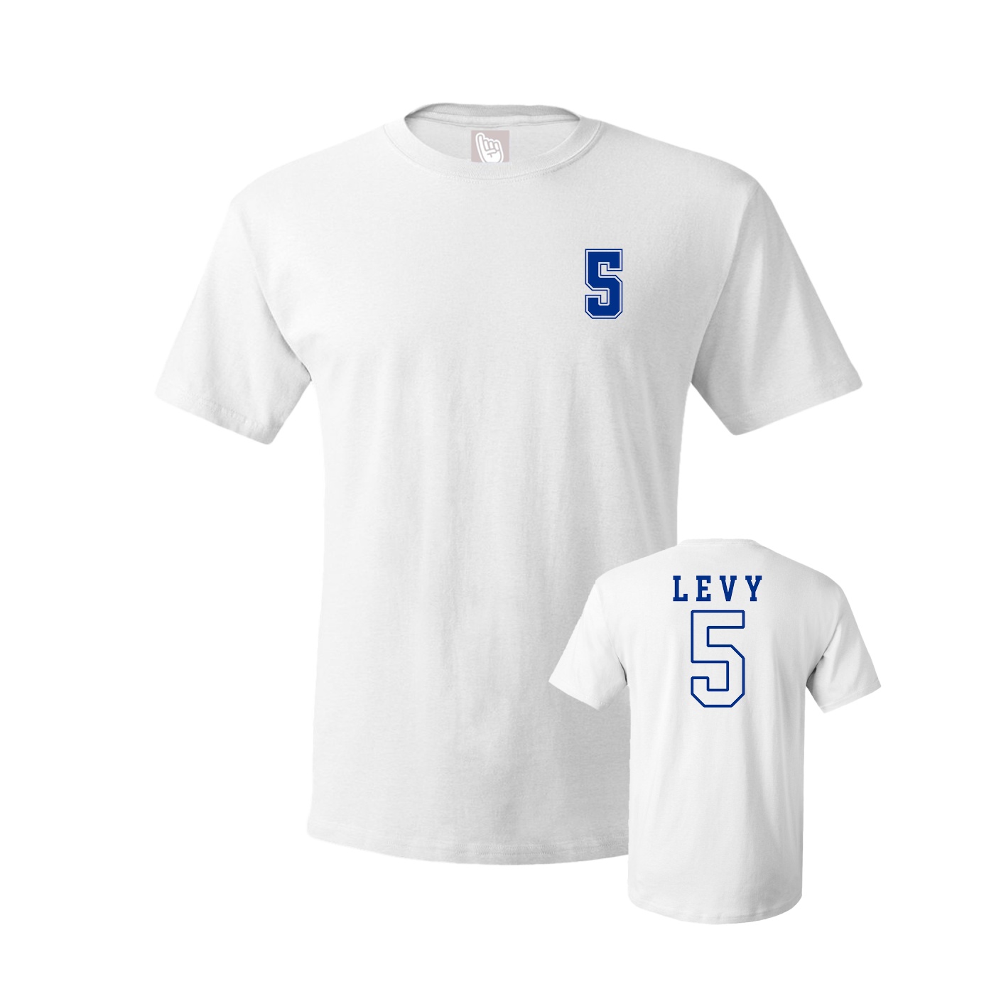 Tee — Chest Back in White