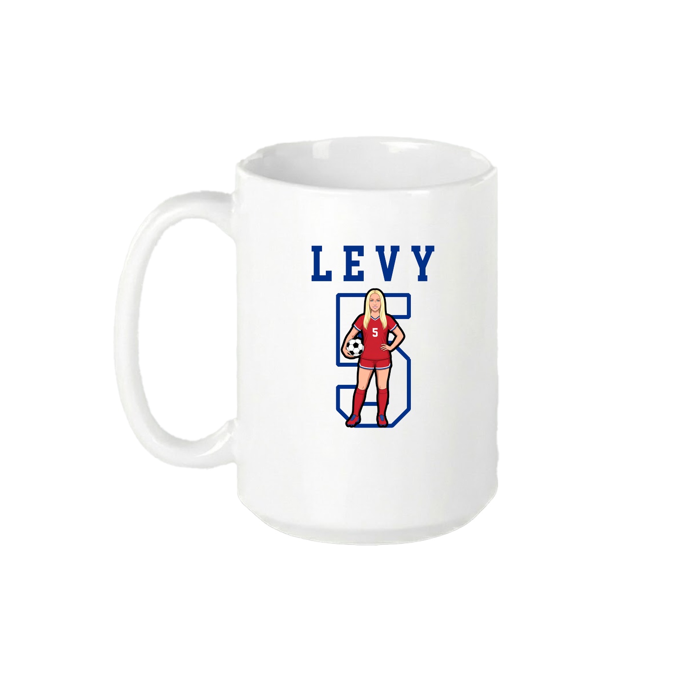 15oz Coffee Mug — Shirsey in White