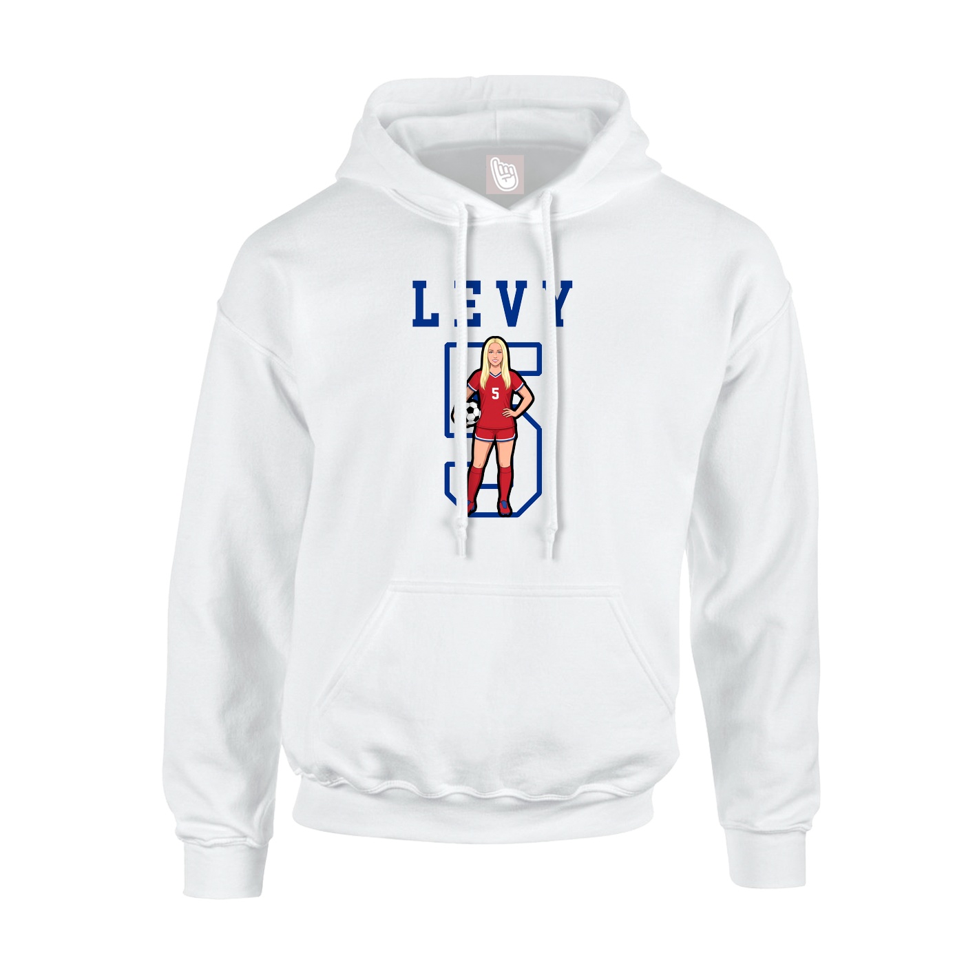 Youth Hoodie — Shirsey in White