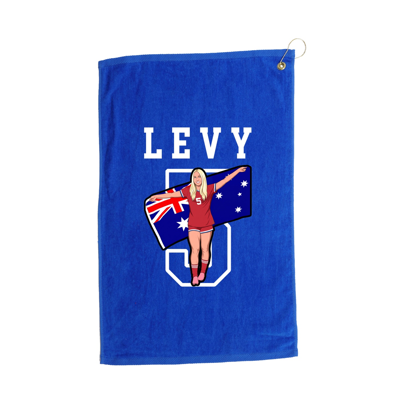 Golf Towel — Shirsey in Royal
