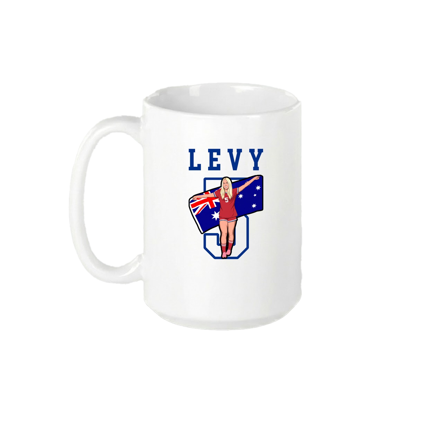 15oz Coffee Mug — Shirsey in White