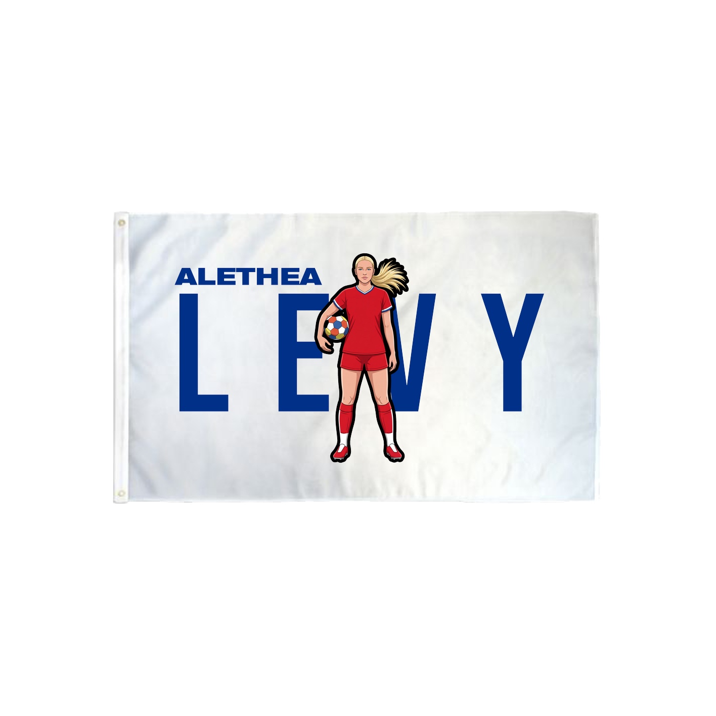 3x5 Flag — Player Name in Classic