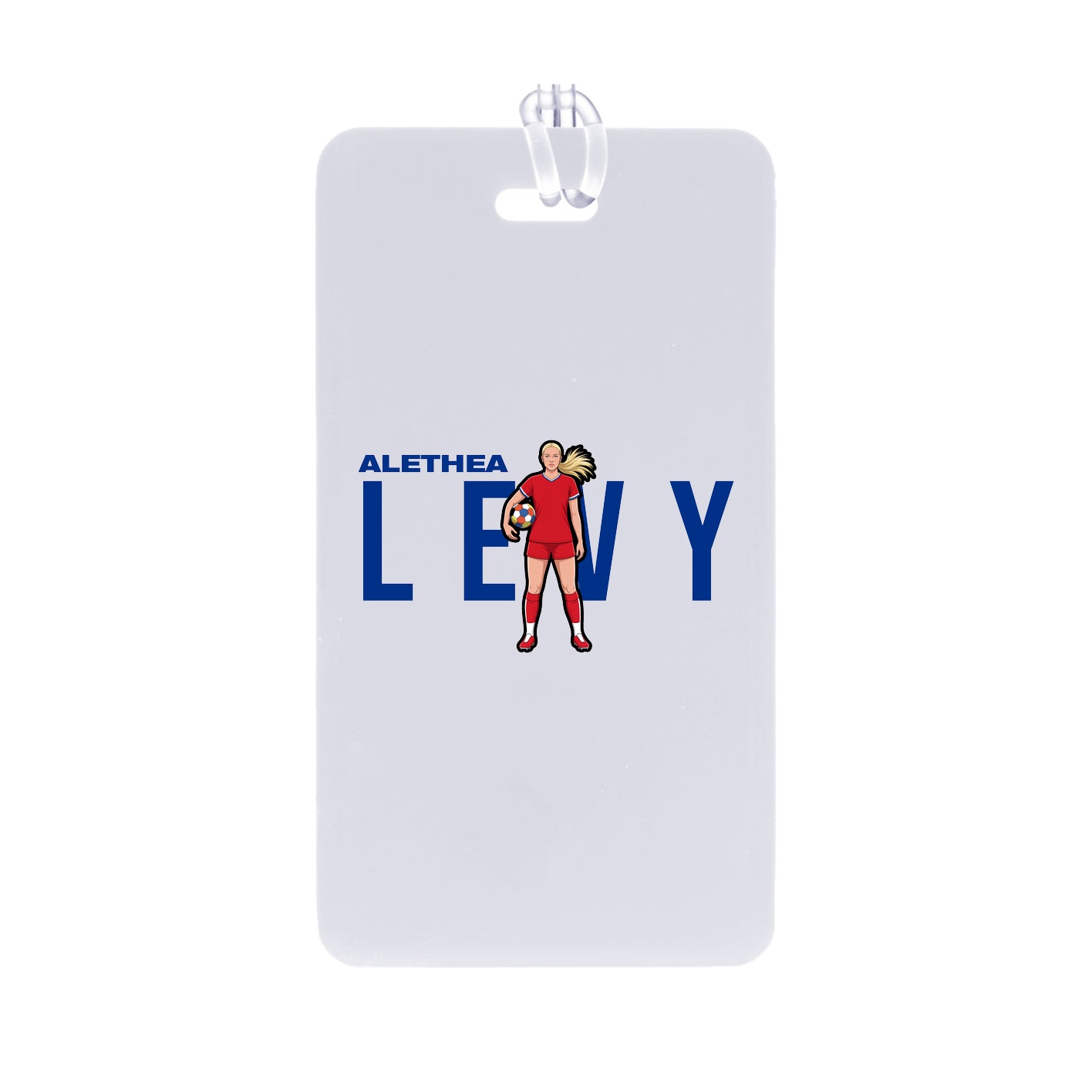 Bag Tag — Player Name in Classic