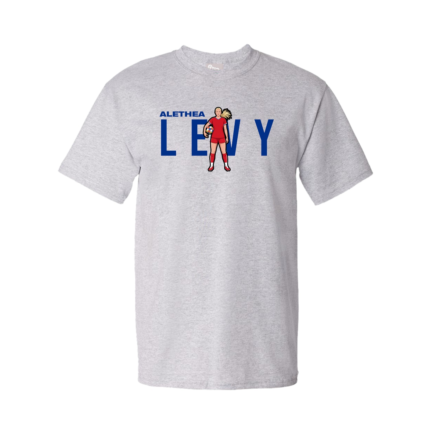 Tee — Player Name in Grey
