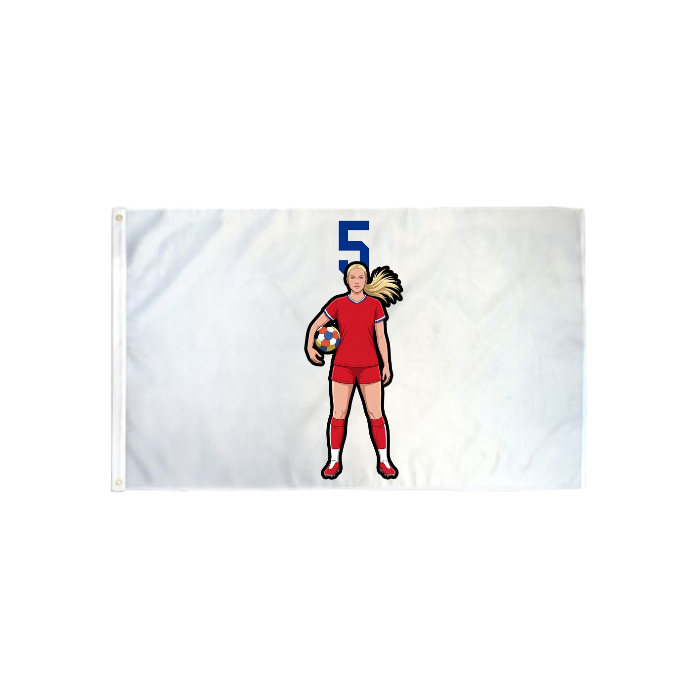 3x5 Flag — Number Top in Classic