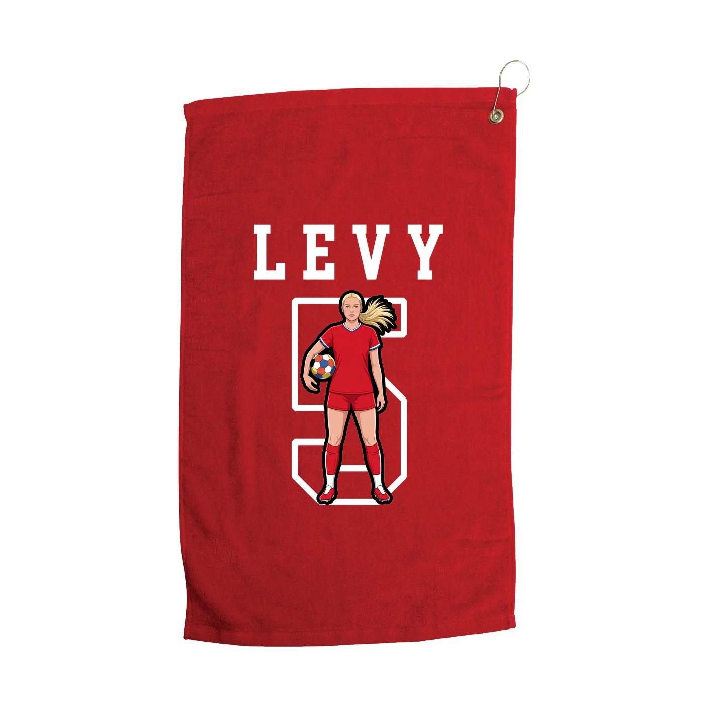 Golf Towel — Shirsey in Red