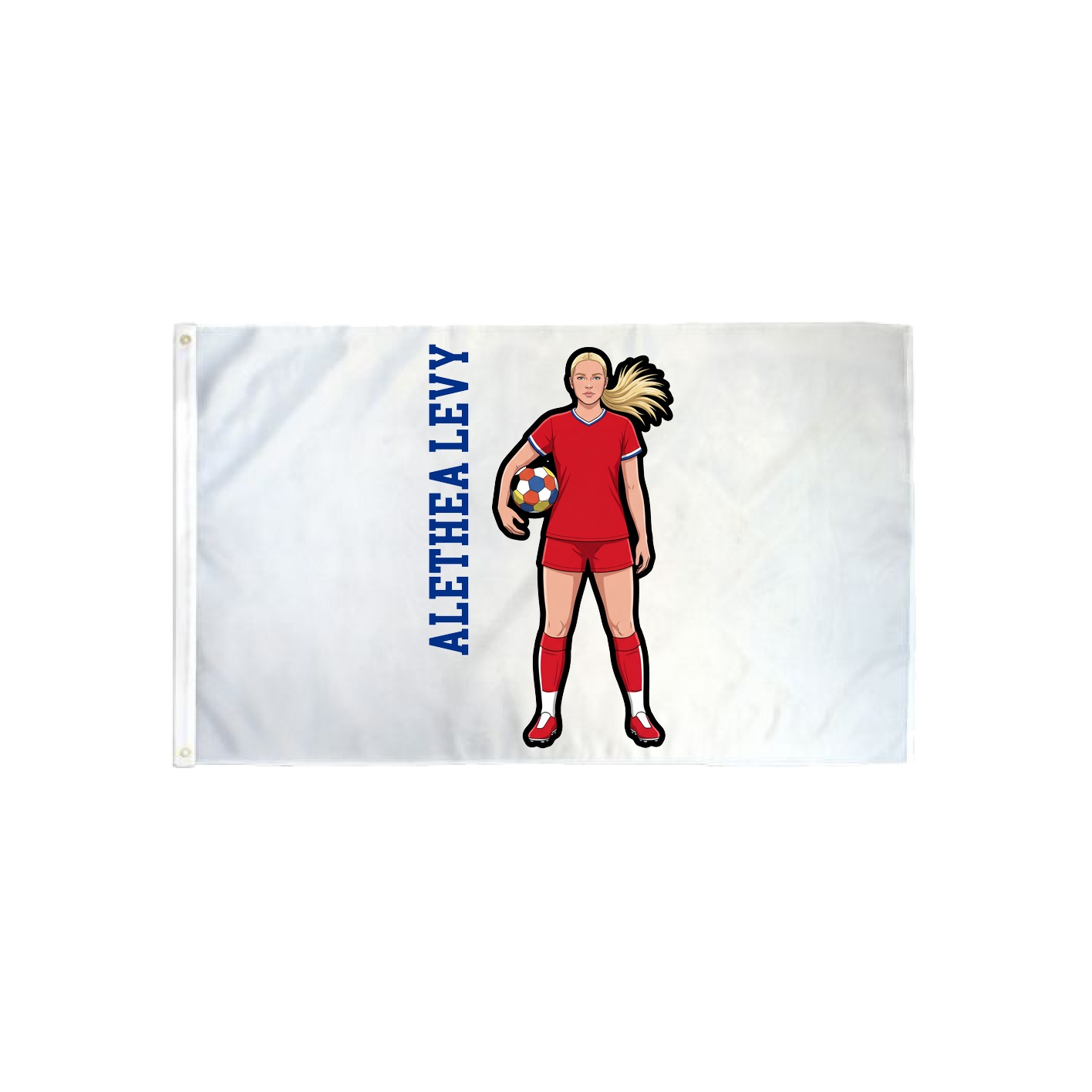 3x5 Flag — Name Vertical in Classic