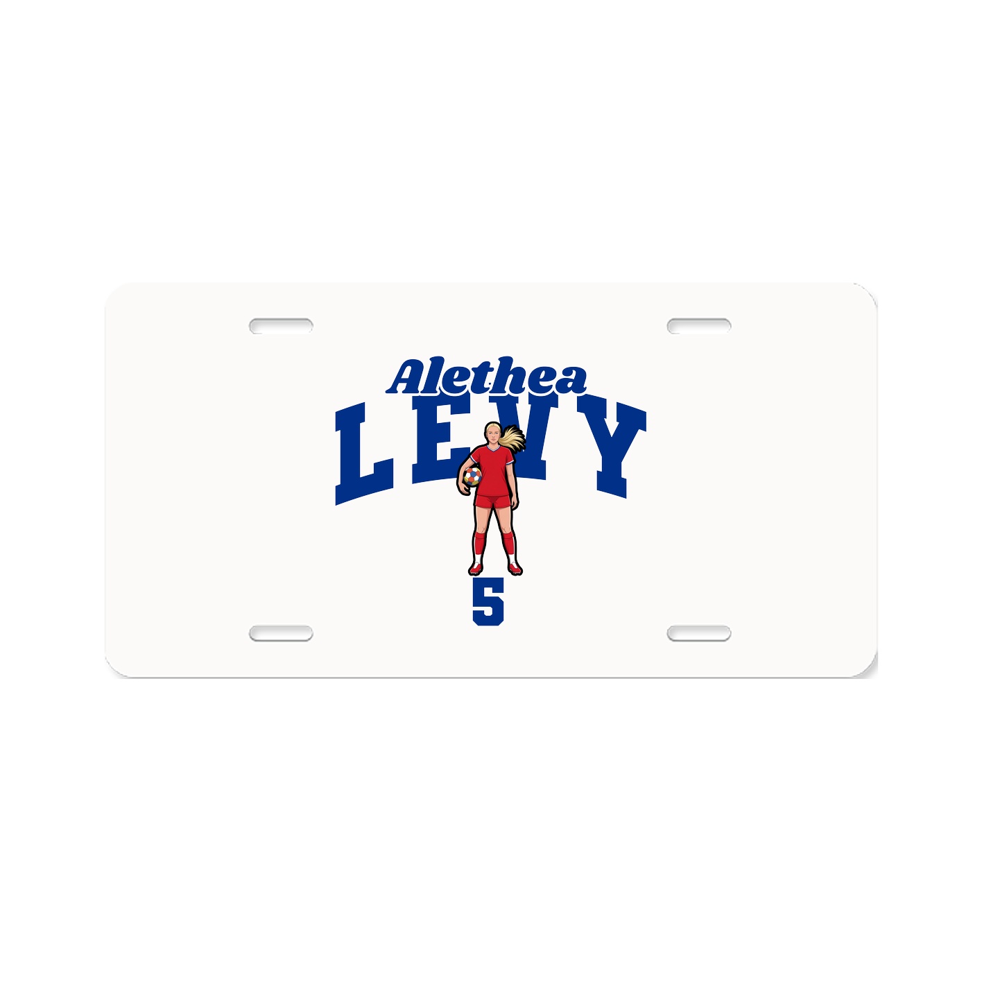 License Plate — Signature Arch in Classic