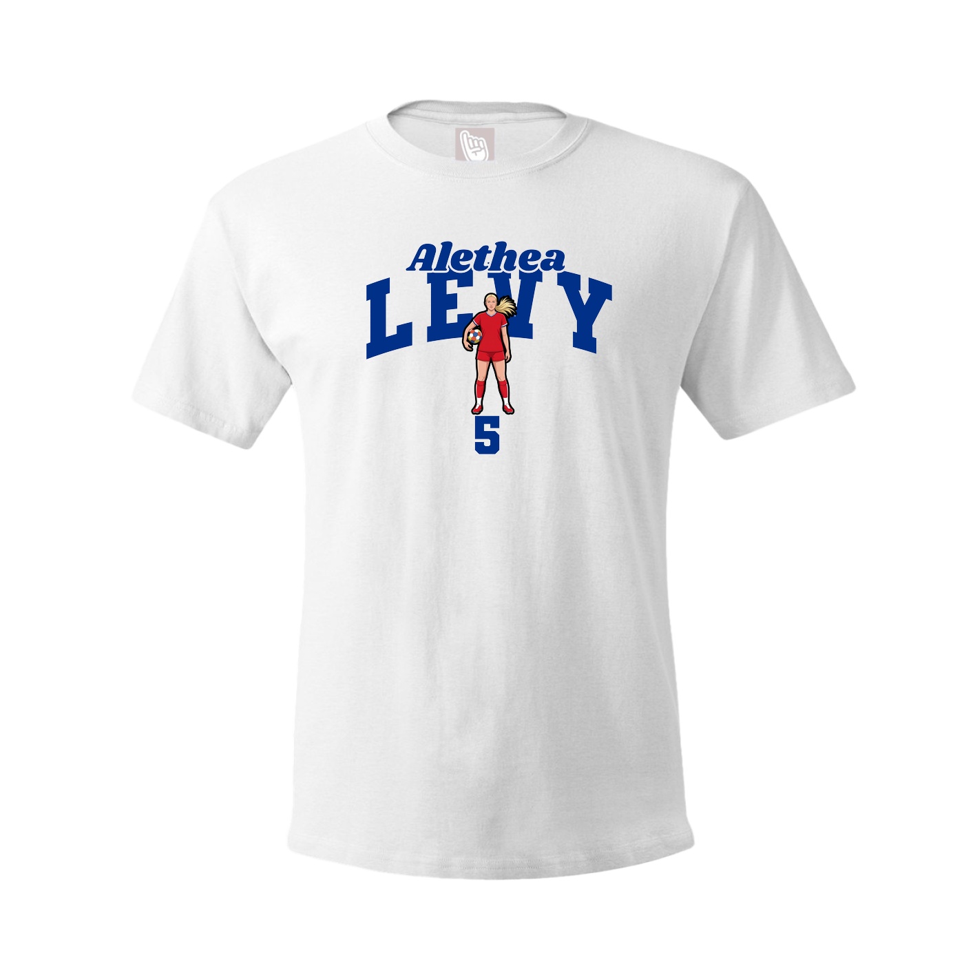 Tee — Signature Arch in White