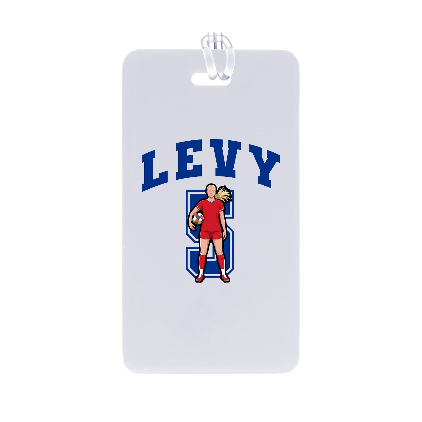 Bag Tag — Number in Classic