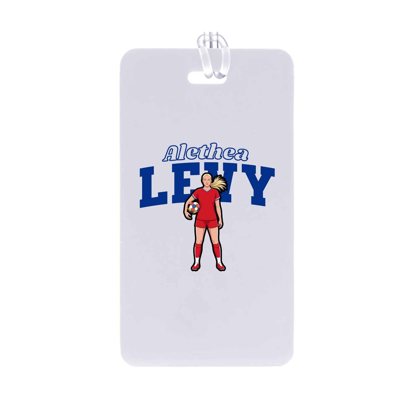 Bag Tag — Name Arch in Classic