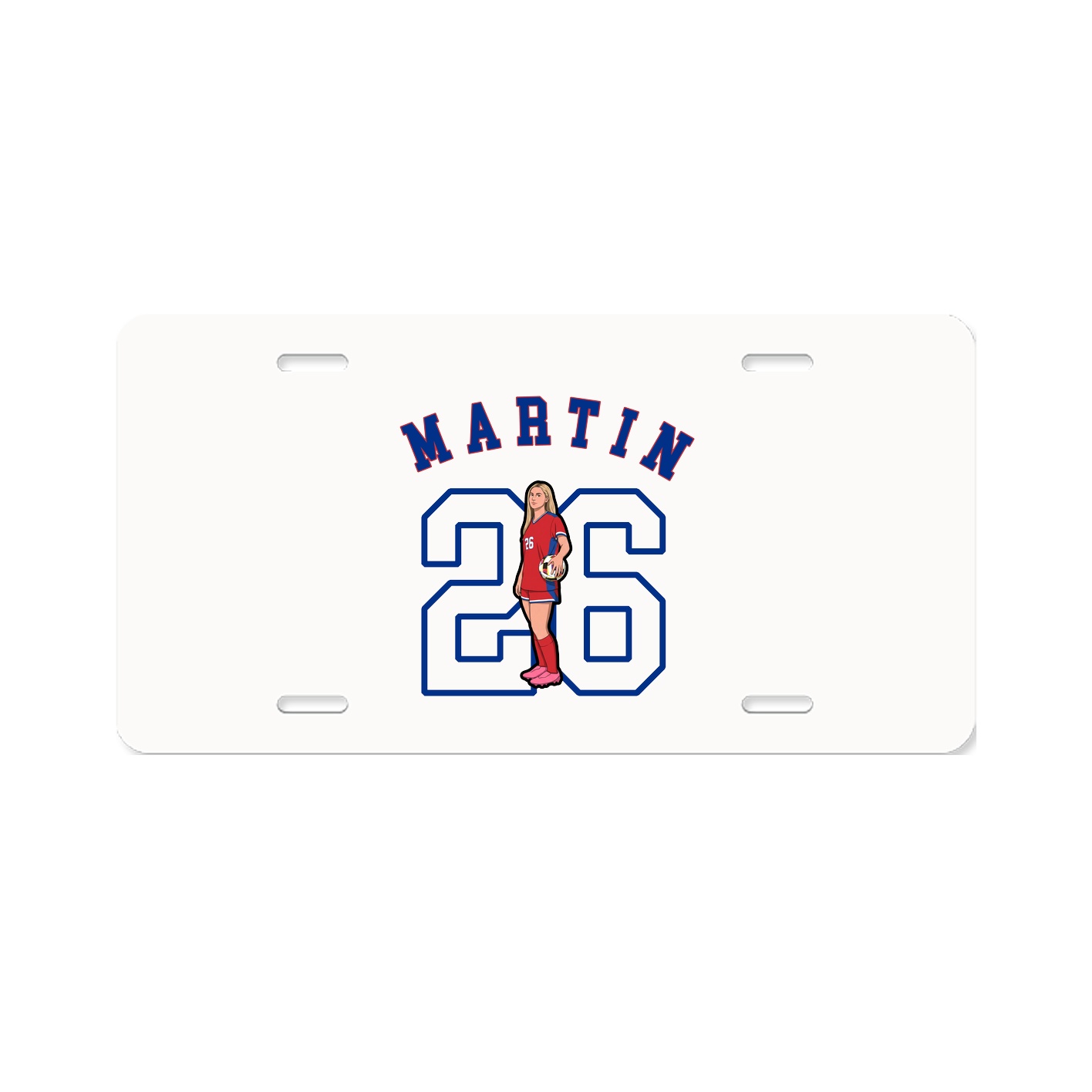 License Plate — Shirsey Arch in Classic