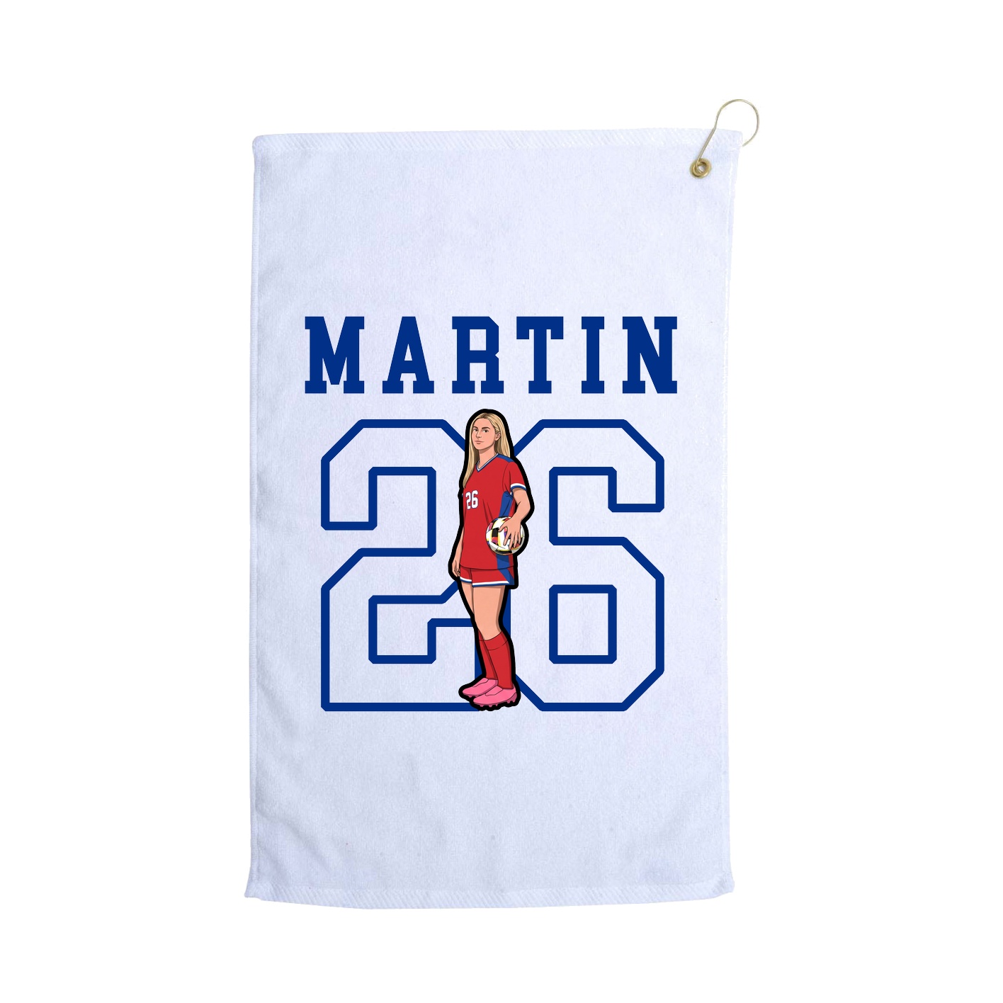 Golf Towel — Shirsey in White