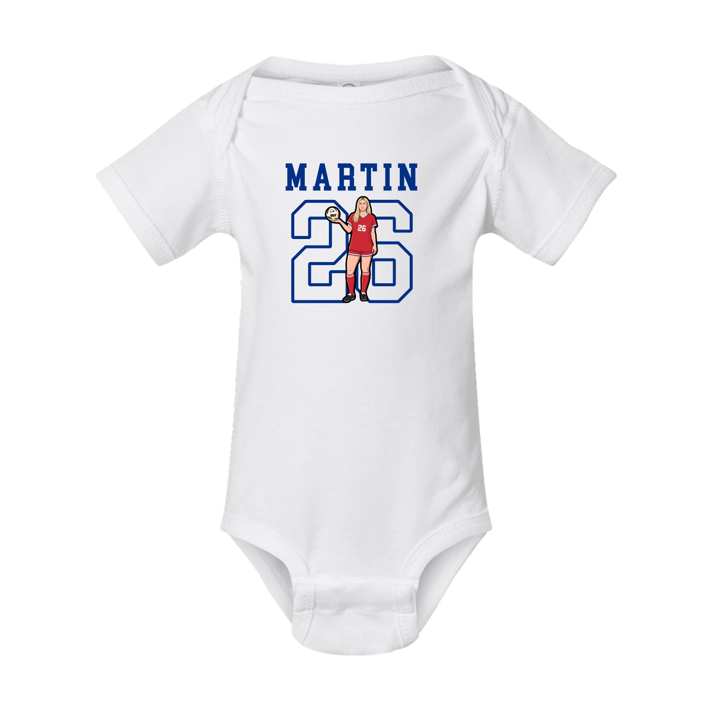 Baby Onesie — Shirsey in White