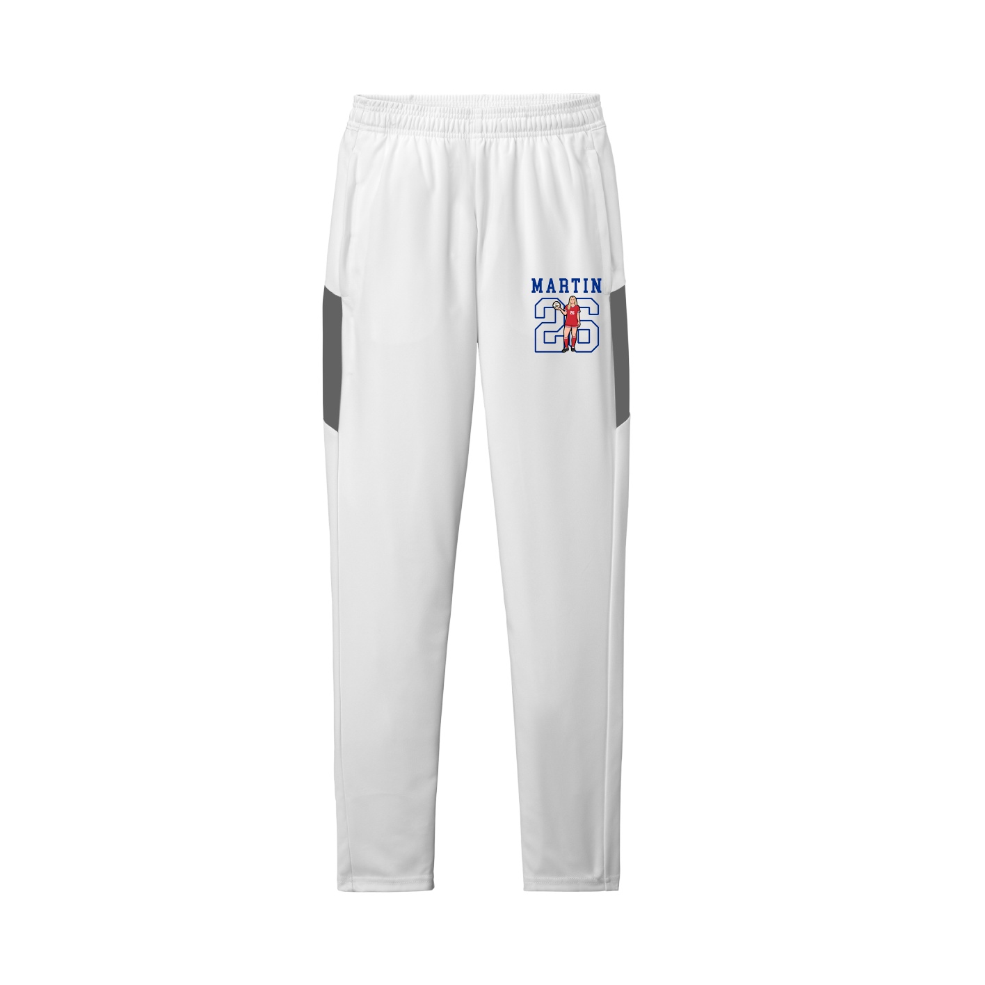 Team Travel Pant — Shirsey in White/Grey