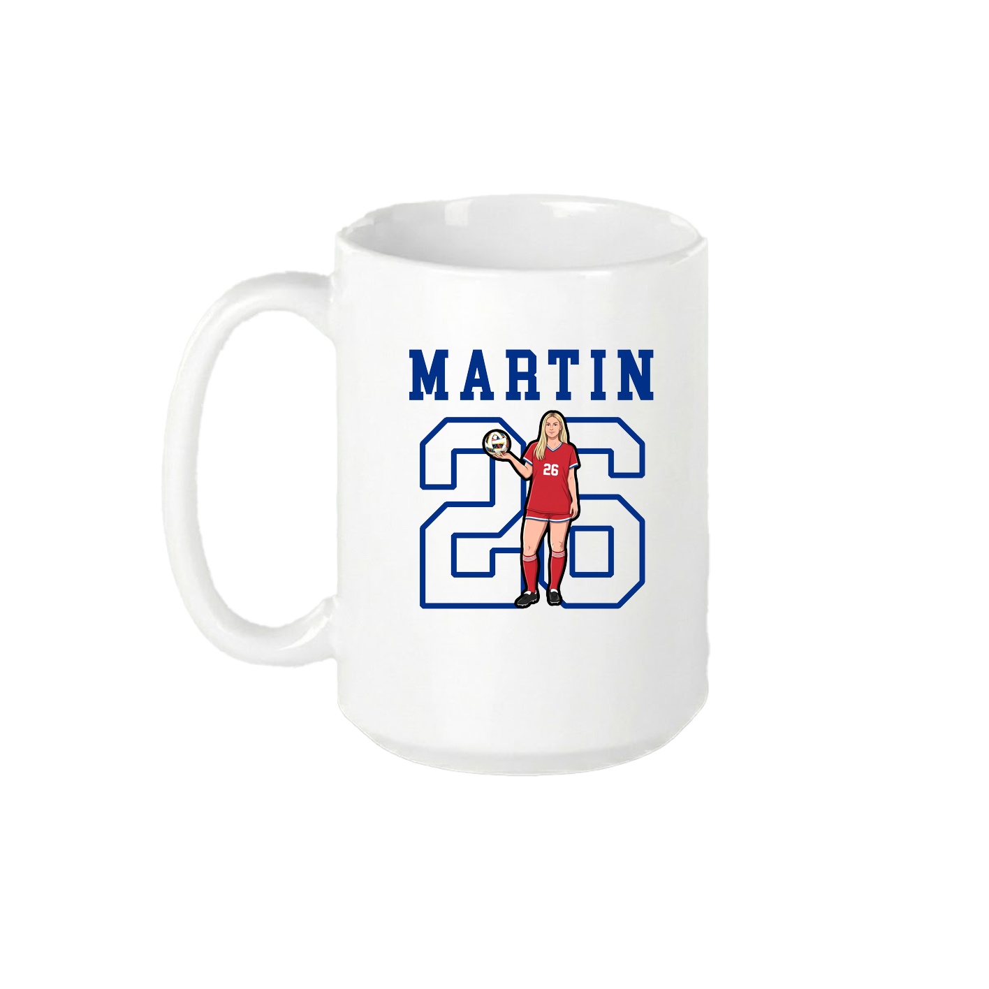 15oz Coffee Mug — Shirsey in White